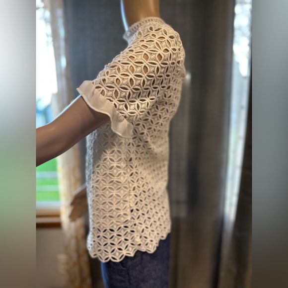 Cute SHEIN White blouse - Picture 4 of 11